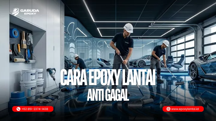 cara epoxy lantai