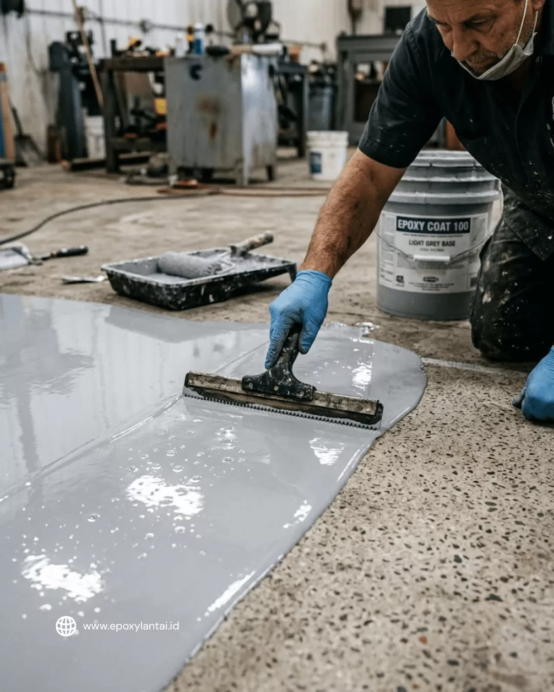 cat epoxy lantai beton 3